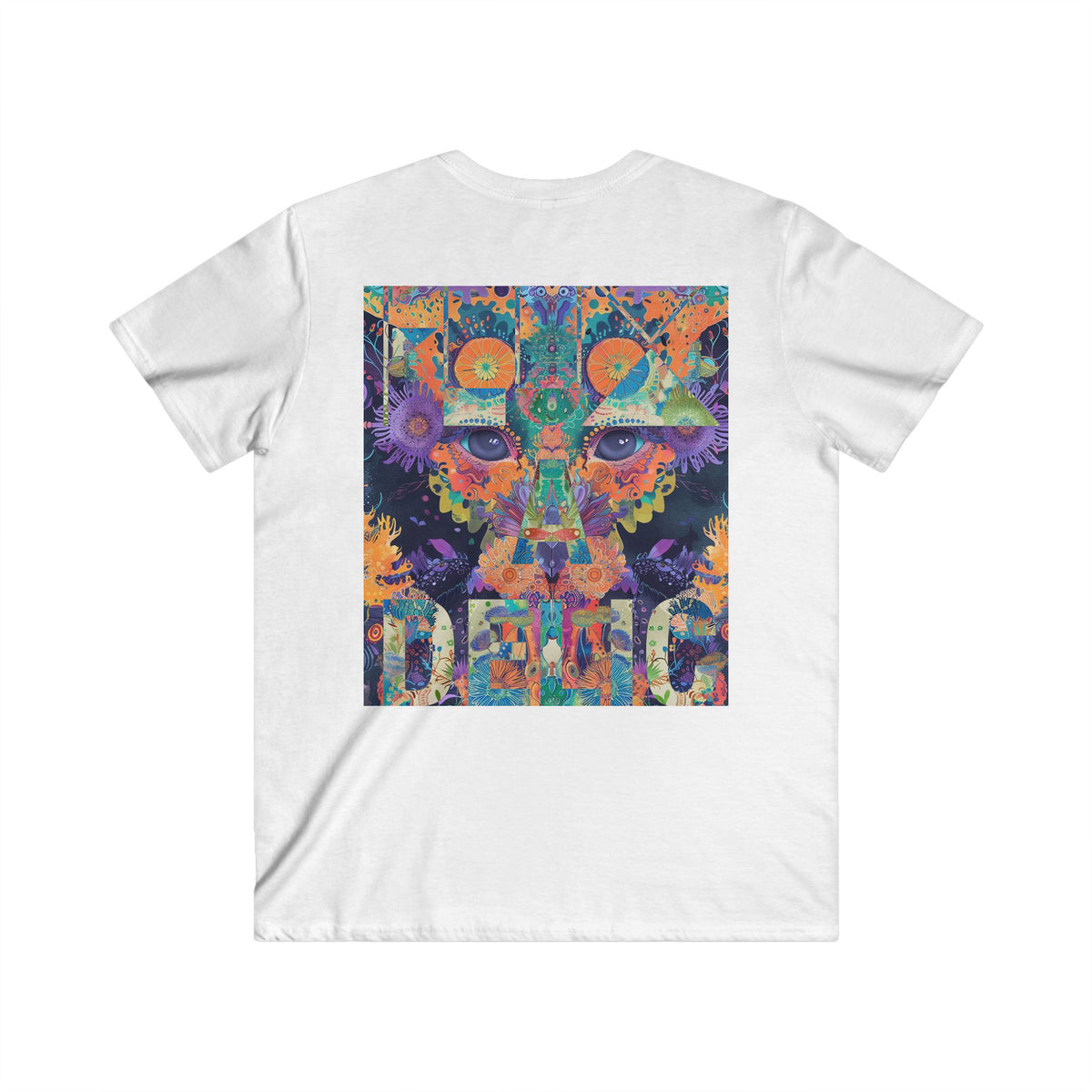 Fluxedelic V-Neck Tee (Softstyle)