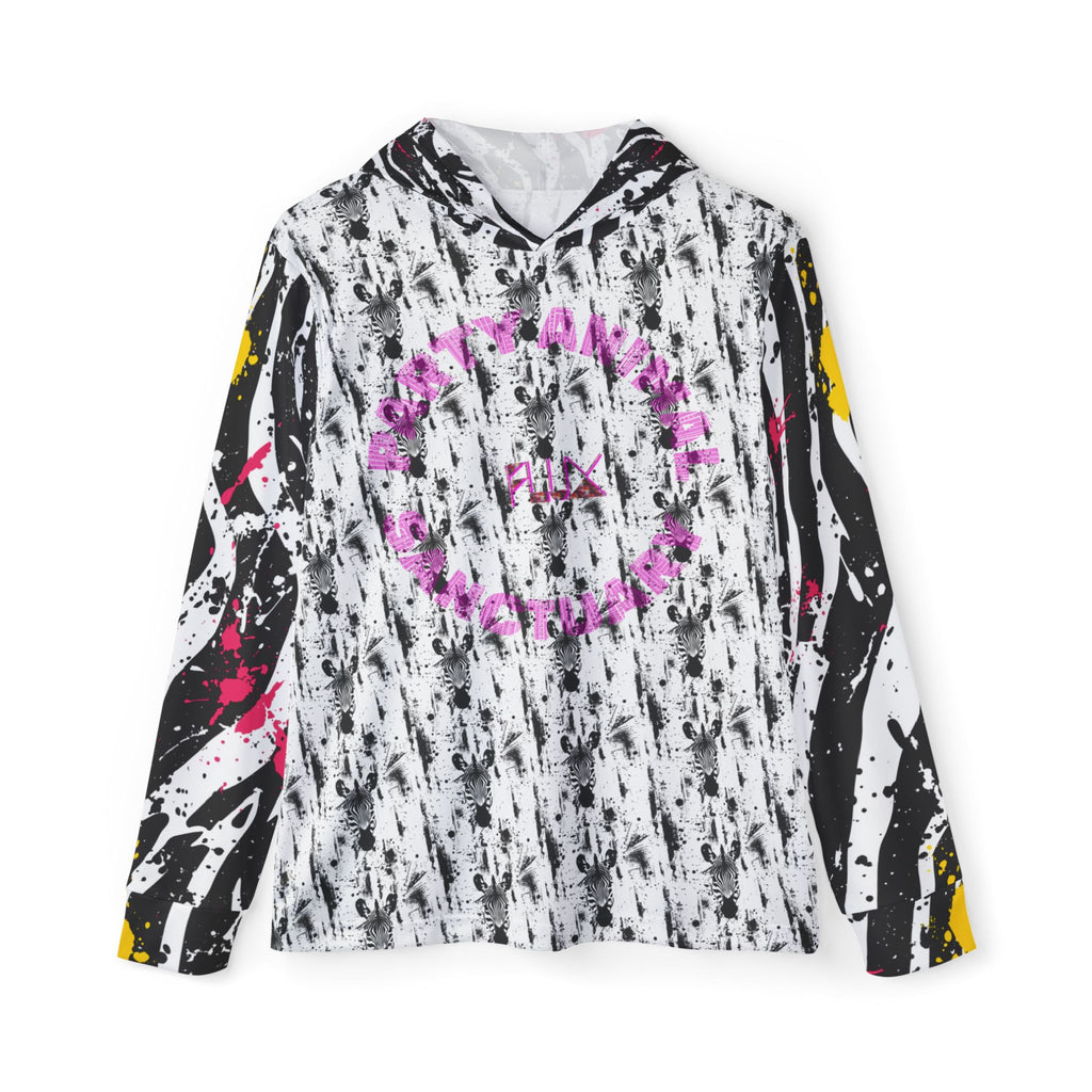 PARTY ANIMAL COLLECTION: Zebra Lightweight Hoodie
