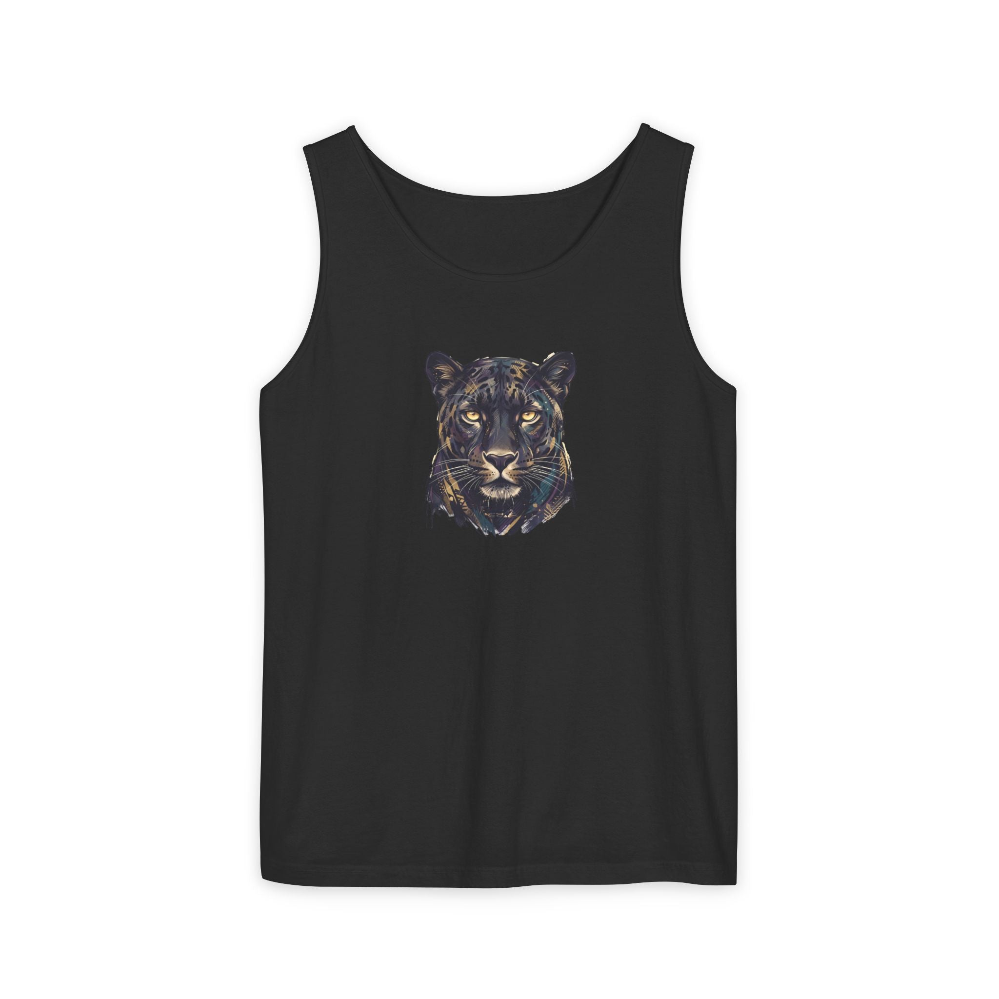 Panther Face Tank Top — FLUX The Party Animal Sanctuary
