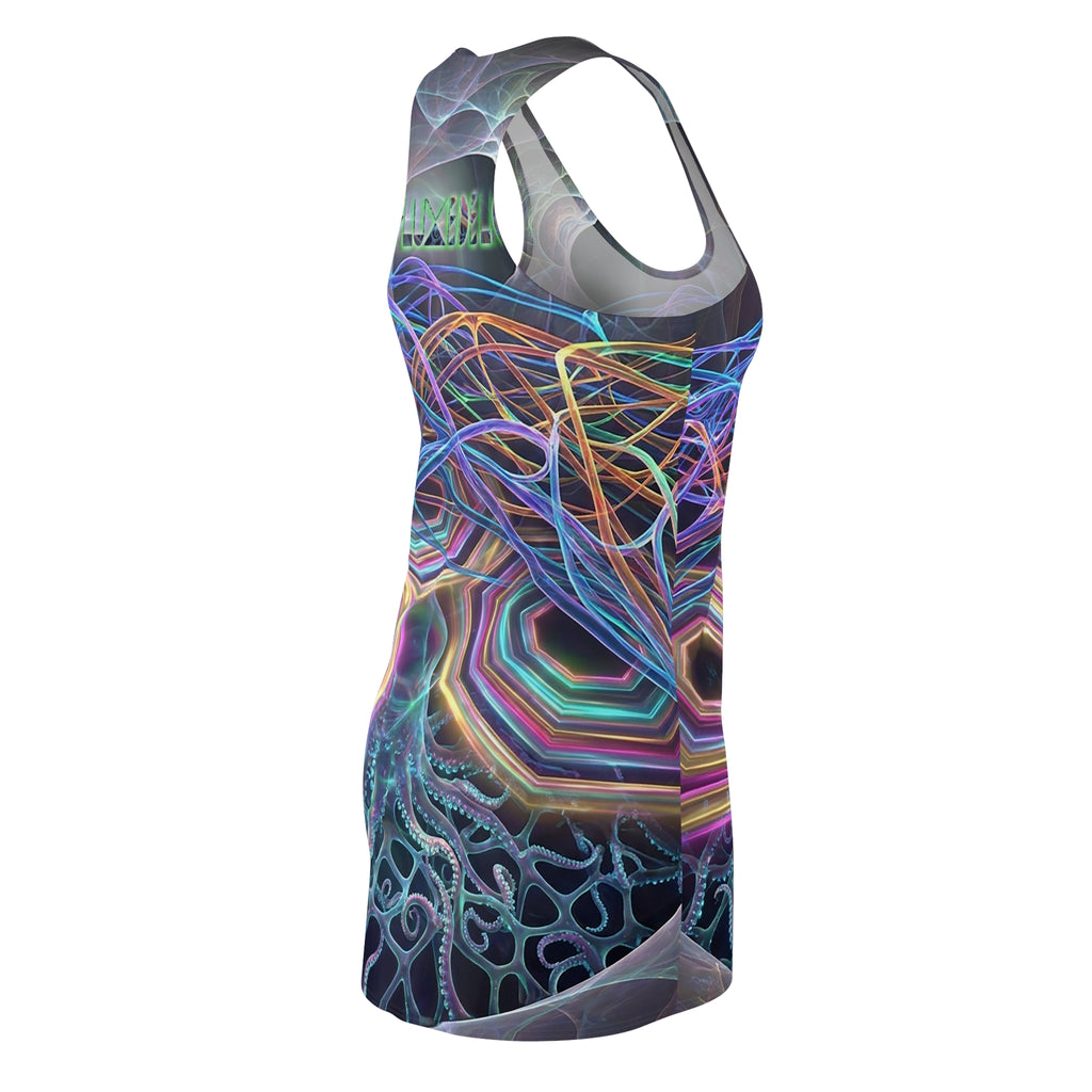 Psychedelic Octopus Racerback Dress — Fluxedelic Collection