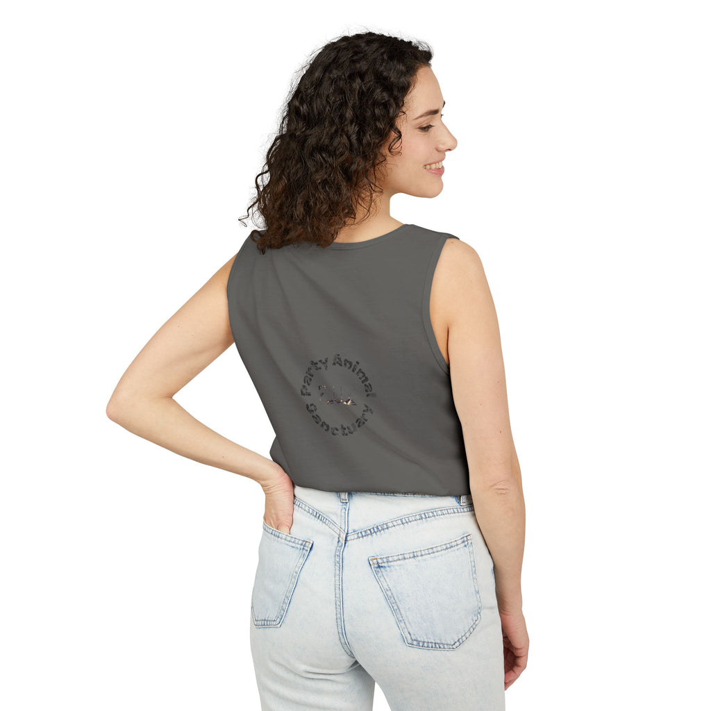 Panther Face Tank Top — FLUX The Party Animal Sanctuary