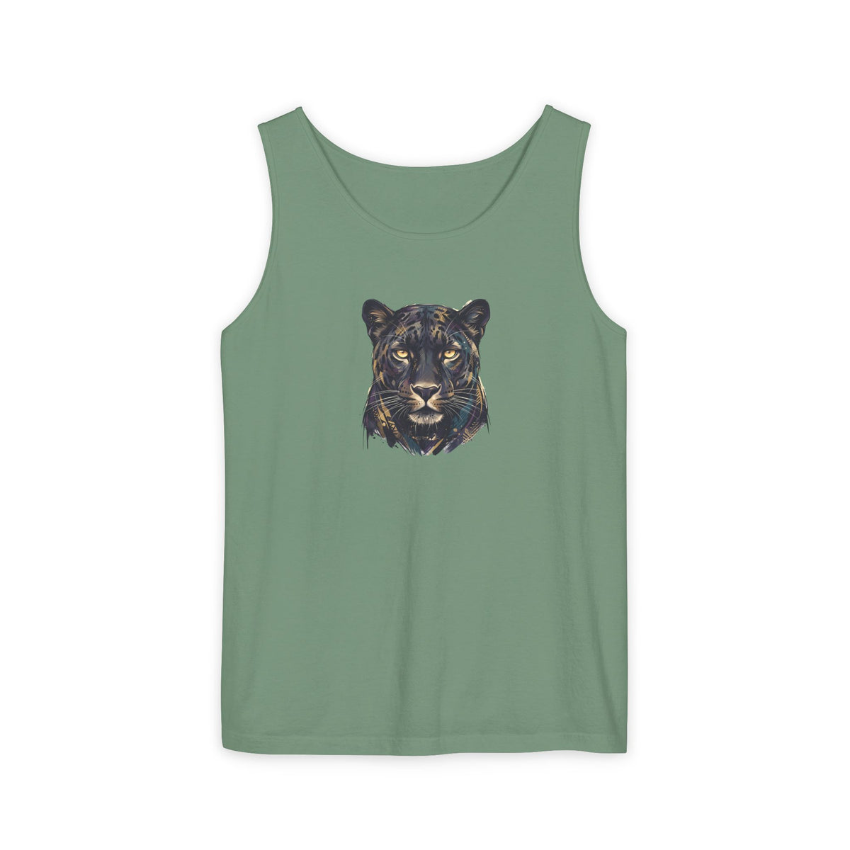 Panther Face Tank Top — FLUX The Party Animal Sanctuary