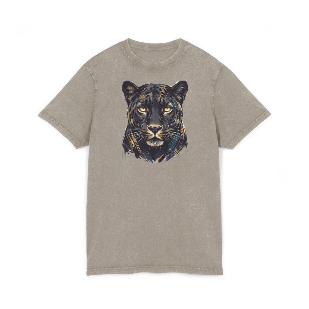 Acid-Wash Panther Tee — 'Party Animal Sanctuary' Vintage Graphic T-Shirt