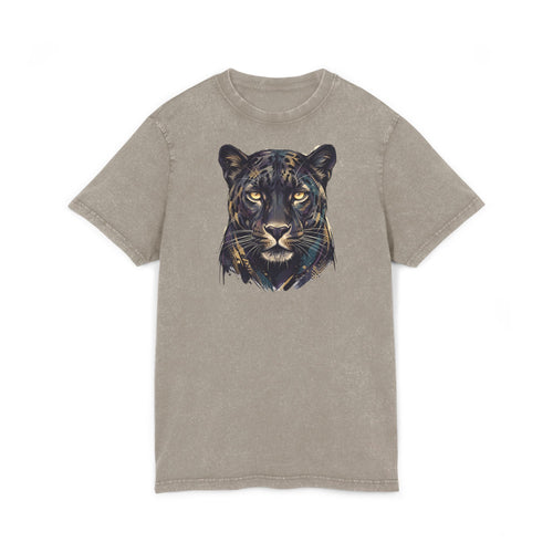 Acid-Wash Panther Tee — 'Party Animal Sanctuary' Vintage Graphic T-Shirt