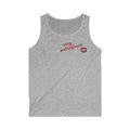 Tank Top — "Sexy Motherfluxer" Kiss Graphic French Chic (Softstyle)