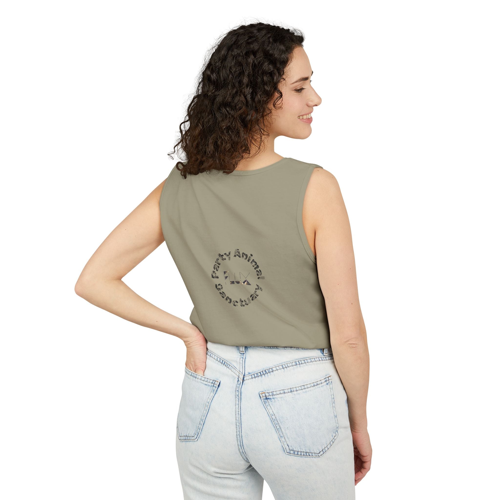 Panther Face Tank Top — FLUX The Party Animal Sanctuary