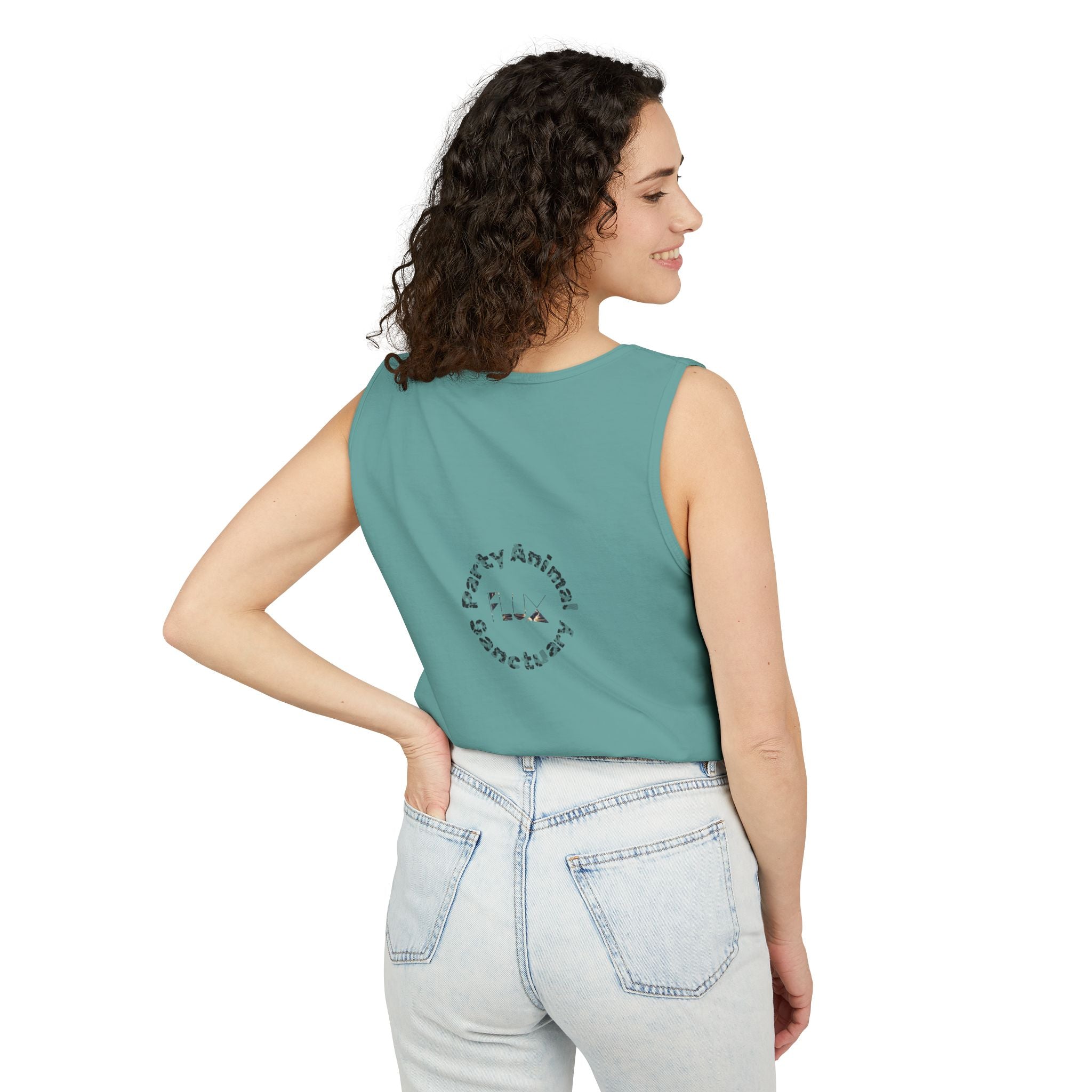 Panther Face Tank Top — FLUX The Party Animal Sanctuary