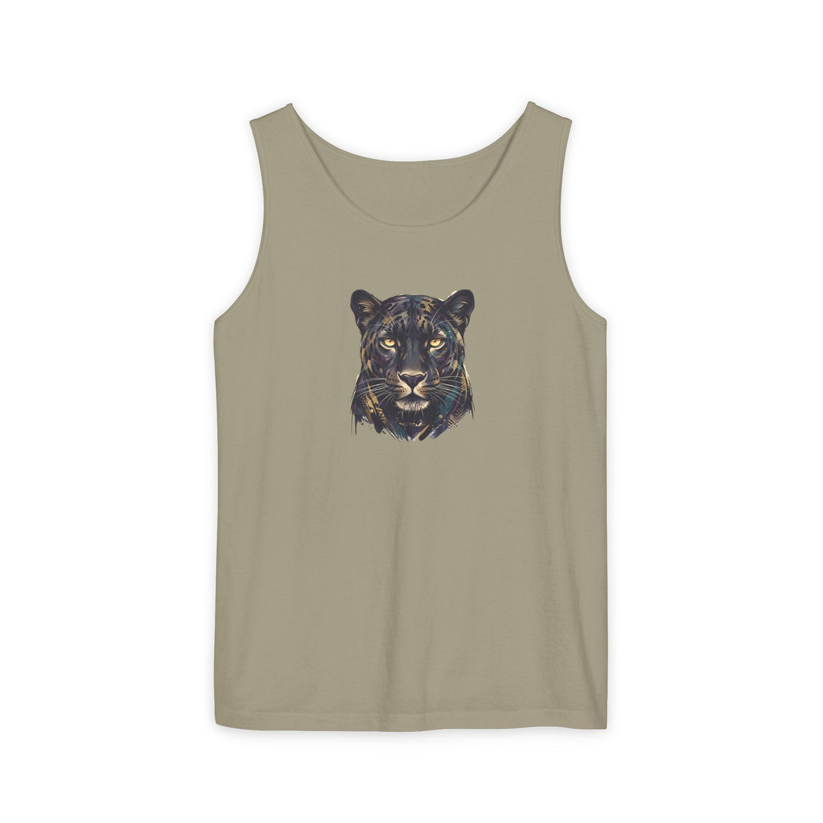 Panther Face Tank Top — FLUX The Party Animal Sanctuary