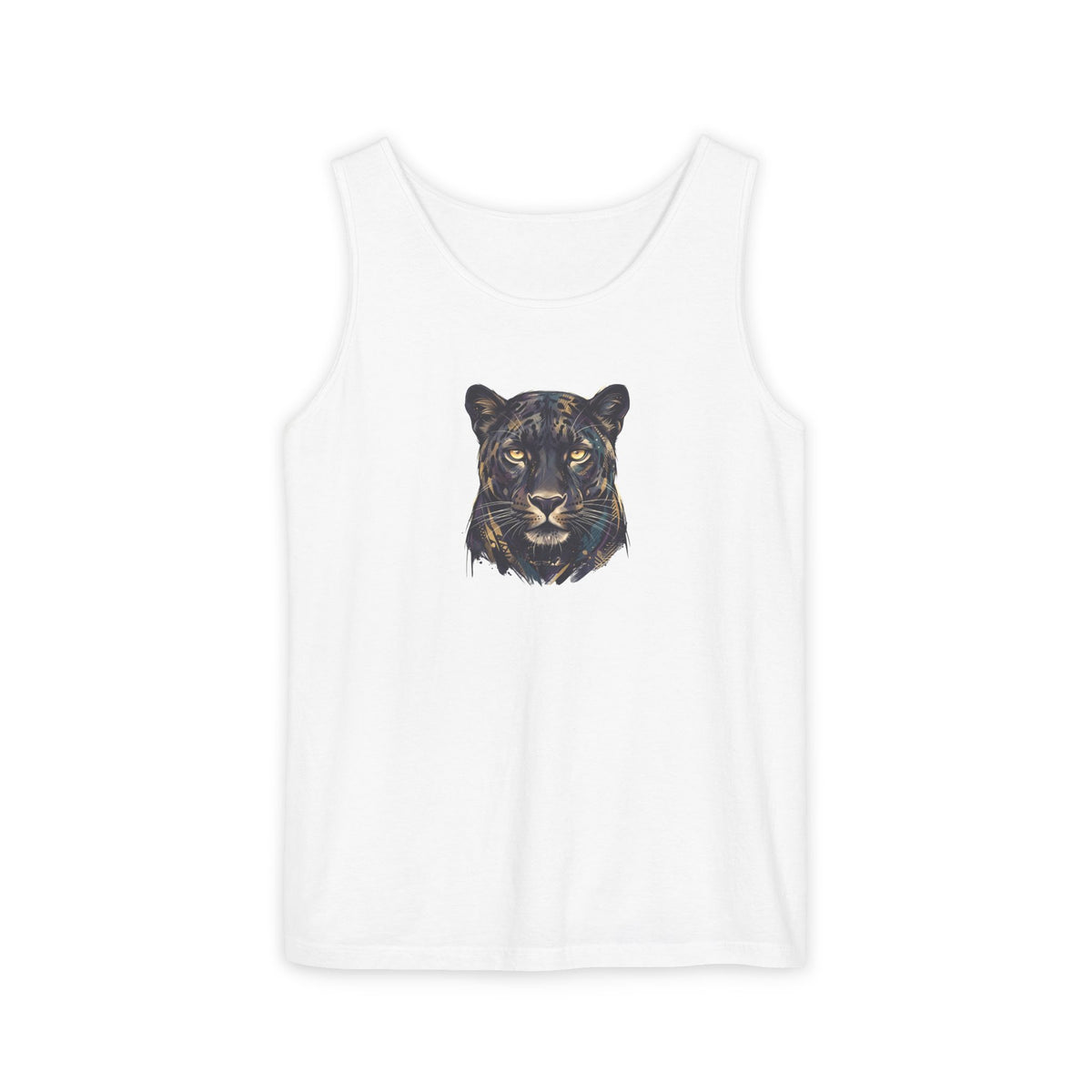 Panther Face Tank Top — FLUX The Party Animal Sanctuary