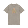 Acid Wash Star Tee : elephant— Vintage Black Graphic T‑Shirt (Party Animal Sanctuary Back Print)