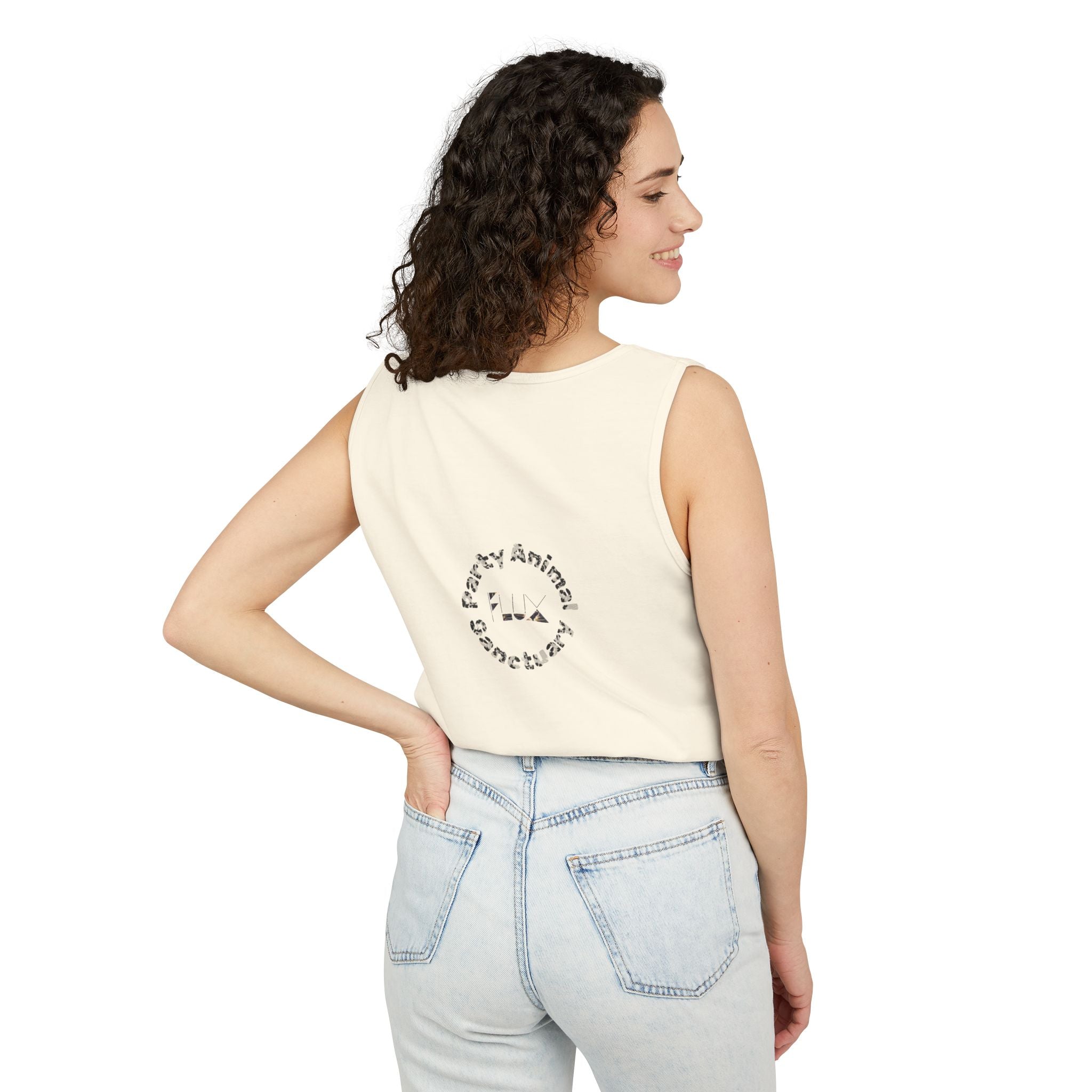 Panther Face Tank Top — FLUX The Party Animal Sanctuary