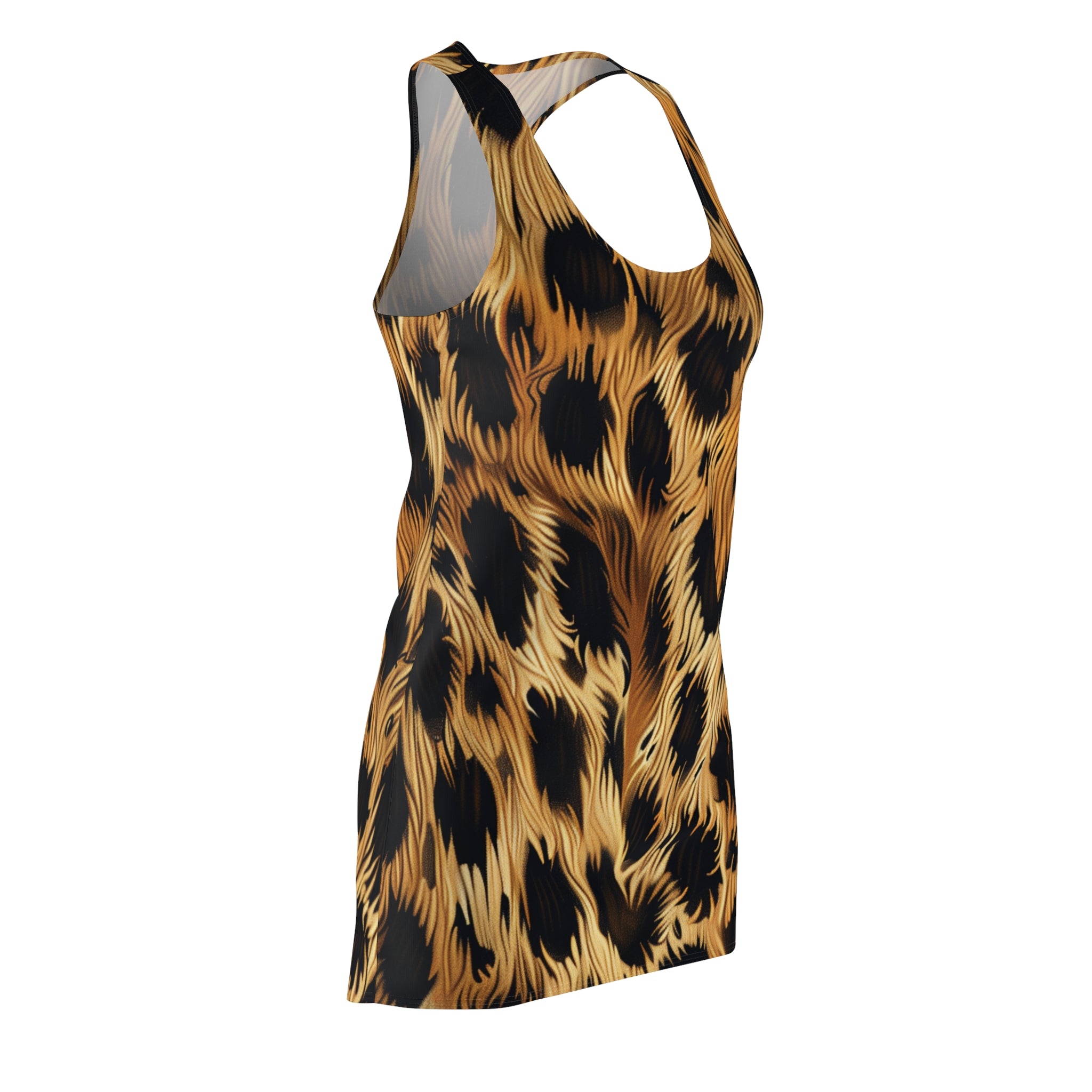 PARTY ANIMAL COLLECTION - Leopard Print Racerback Dress
