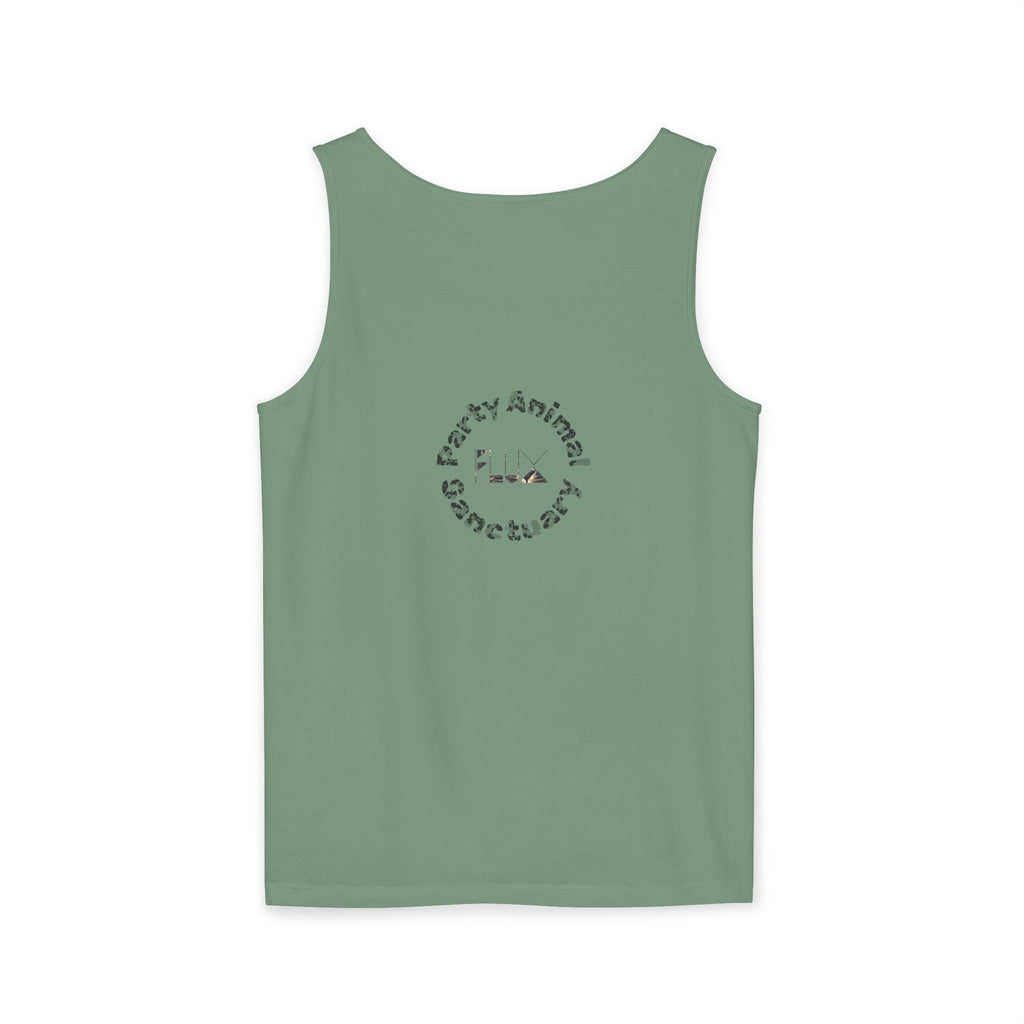 Panther Face Tank Top — FLUX The Party Animal Sanctuary