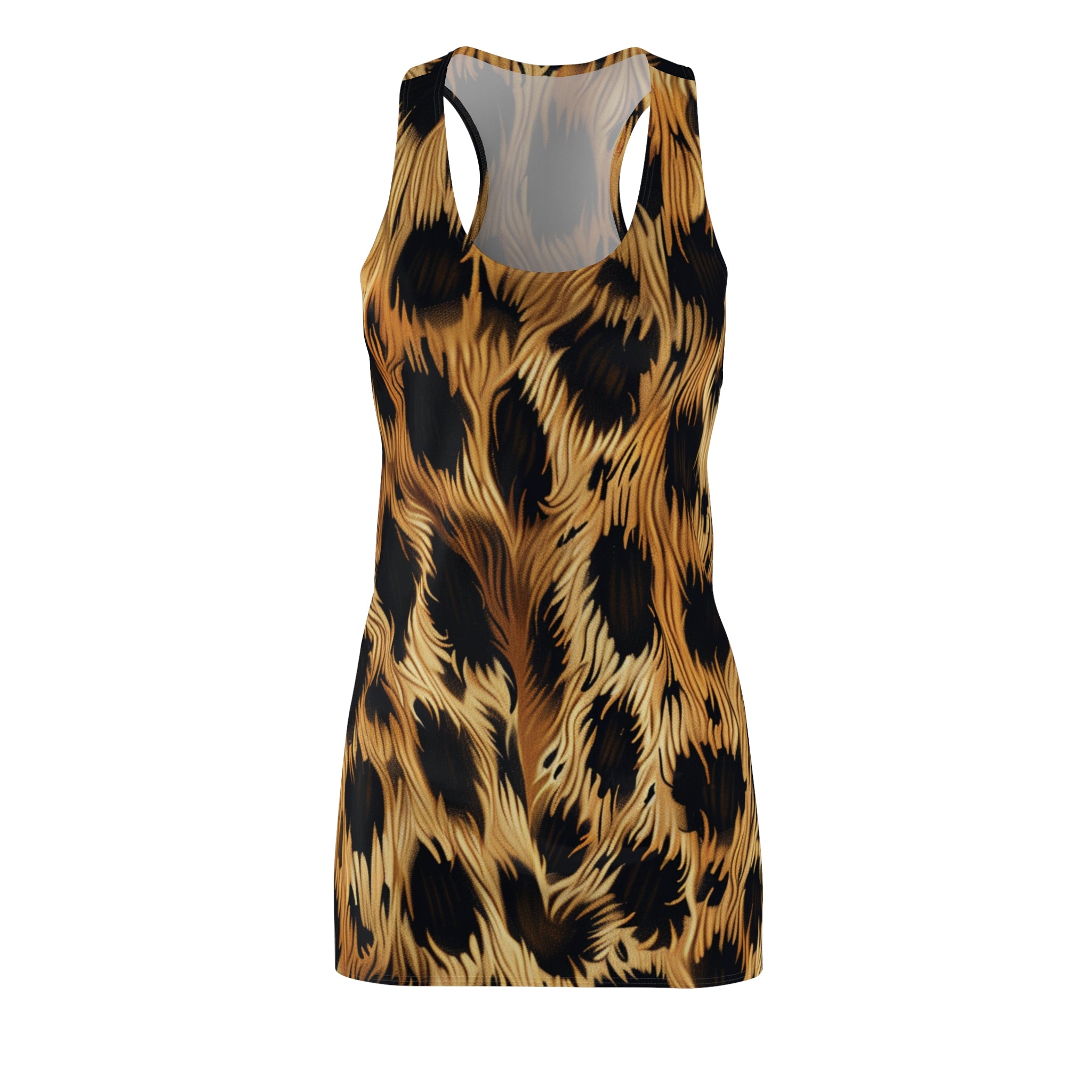 PARTY ANIMAL COLLECTION - Leopard Print Racerback Dress