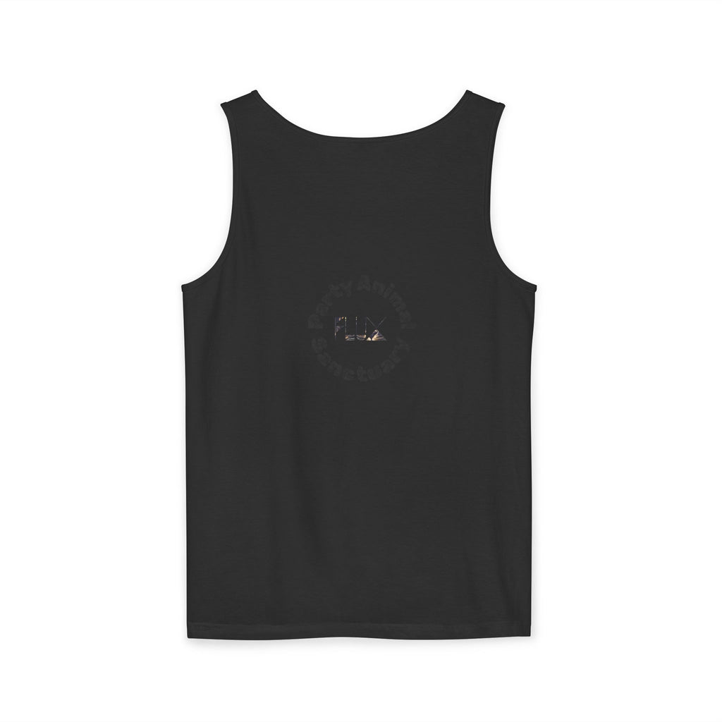 Panther Face Tank Top — FLUX The Party Animal Sanctuary