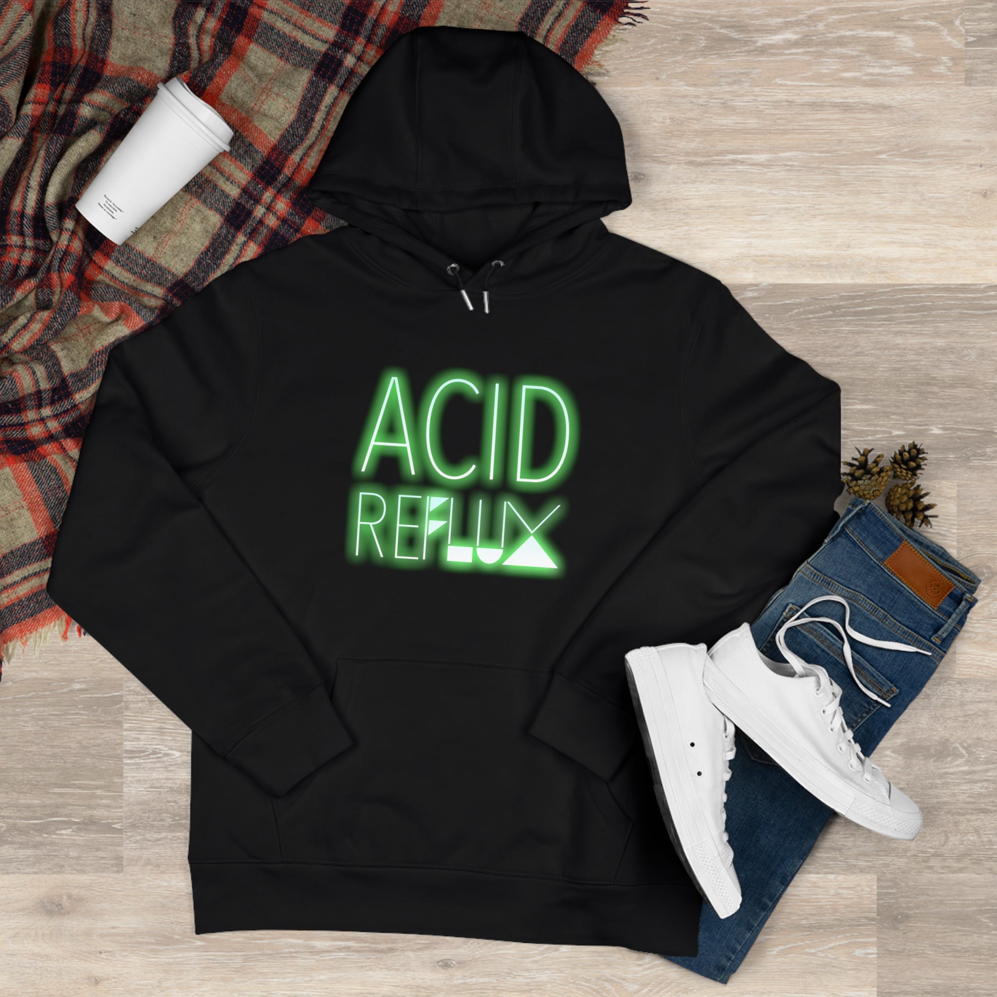 ACID Reflux Neon Hoodie