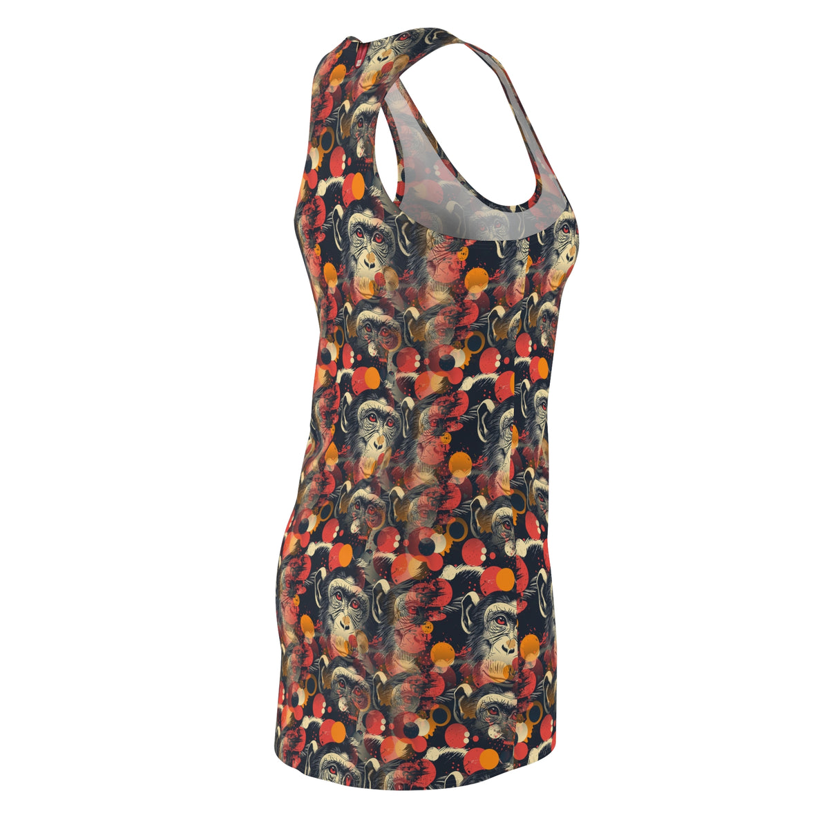 Monkey Business Racerback Dress — All-Over Print