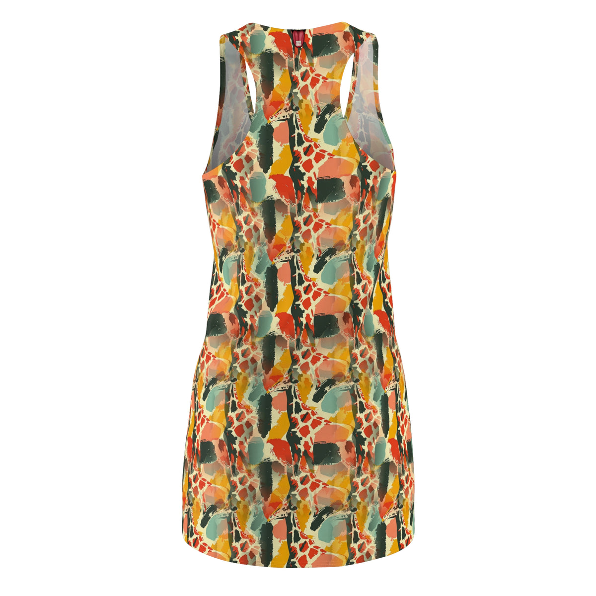 Giraffe Riot Racerback Dress — All-Over Print