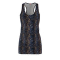 Serpent Pearl Racerback Dress — All-Over Print