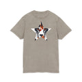 Acid Wash Star Leopard Tee — Party Animal Sanctuary Graphic T-Shirt