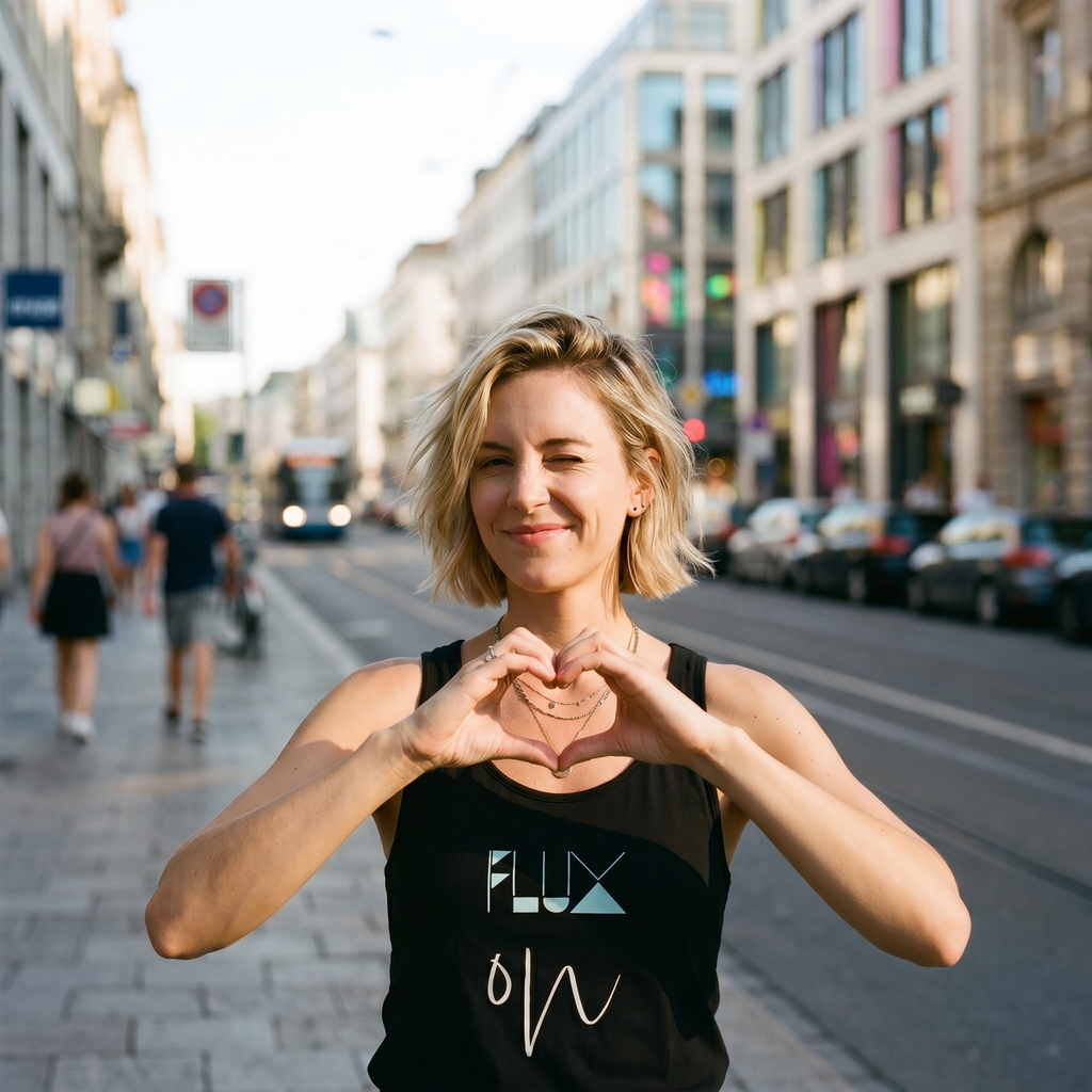 Flux on - Flux off. Fluxible Tank Top