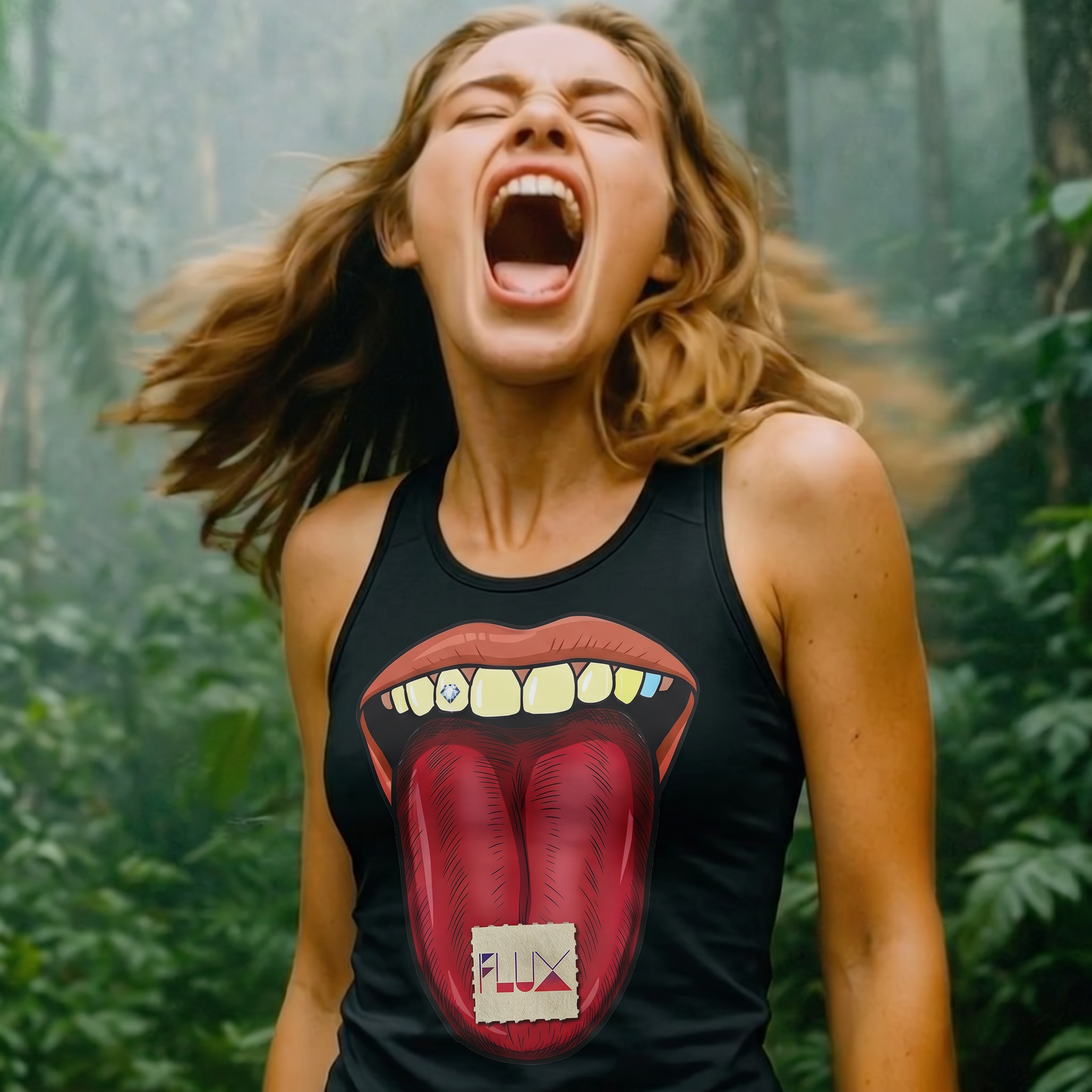 Fluxedelic Tank Top - Tounge