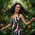 Copy of PARTY ANIMALS COLLECTION: Zebra Dress
