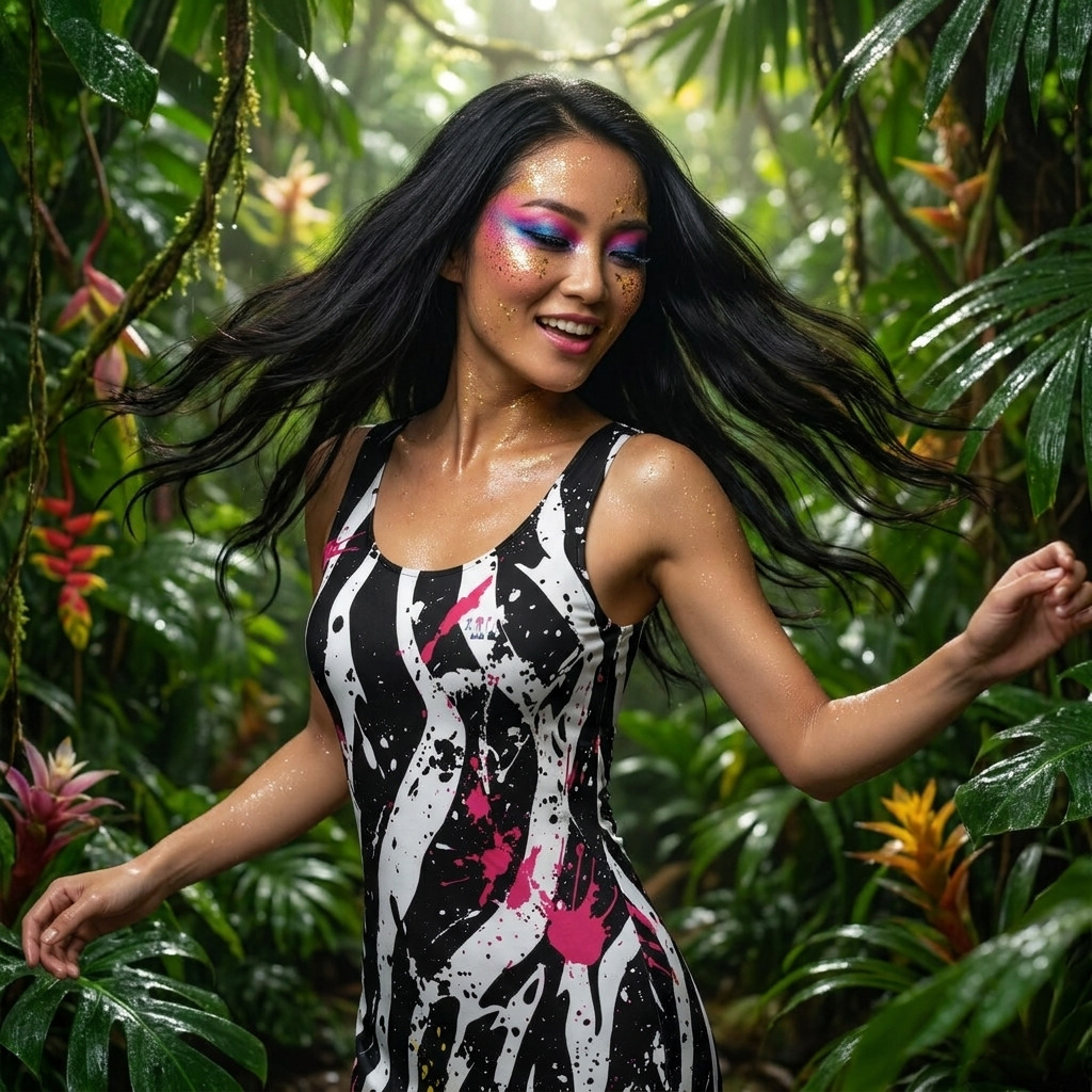 Copy of PARTY ANIMALS COLLECTION: Zebra Dress