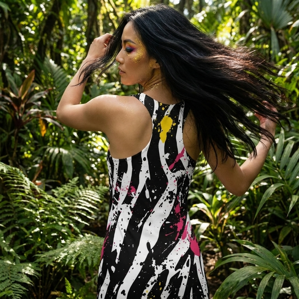 Copy of PARTY ANIMALS COLLECTION: Zebra Dress