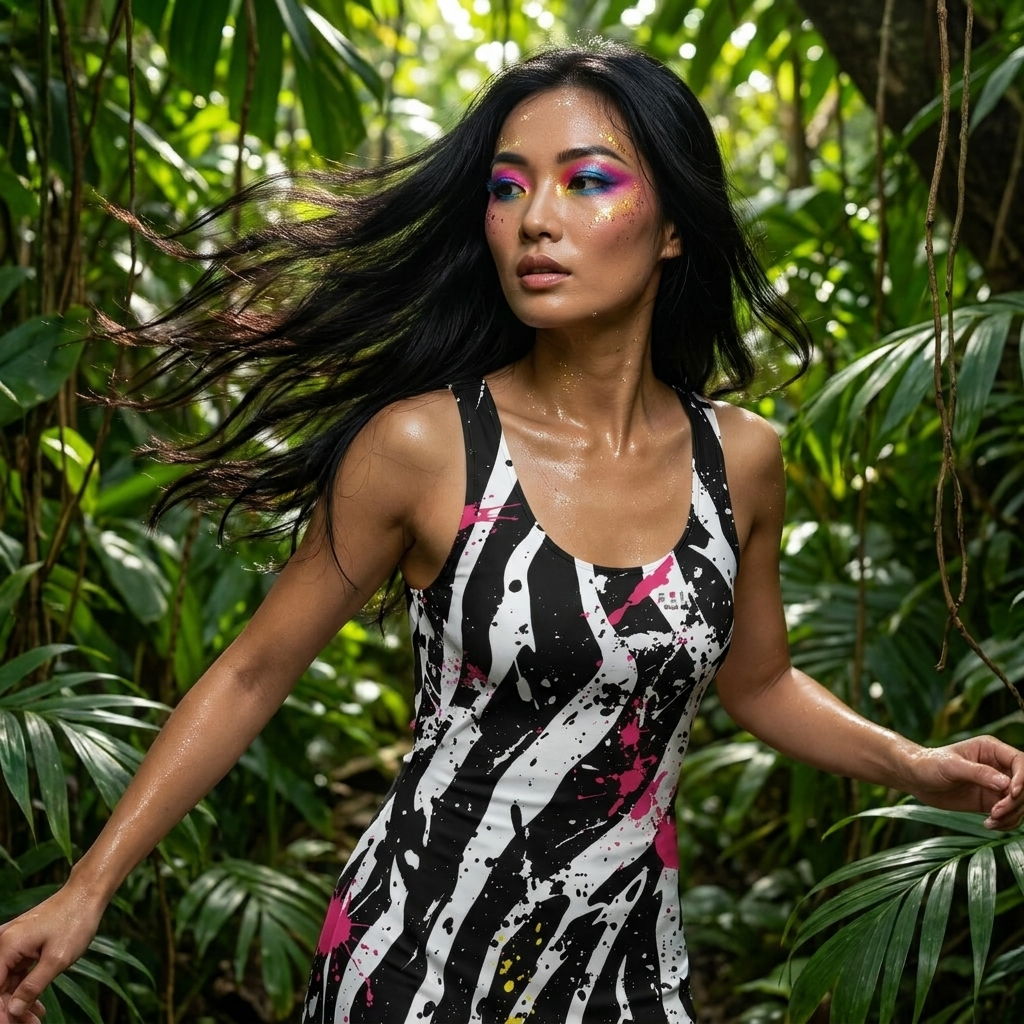 Copy of PARTY ANIMALS COLLECTION: Zebra Dress