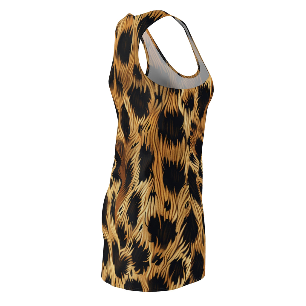 PARTY ANIMAL COLLECTION - Leopard Print Racerback Dress