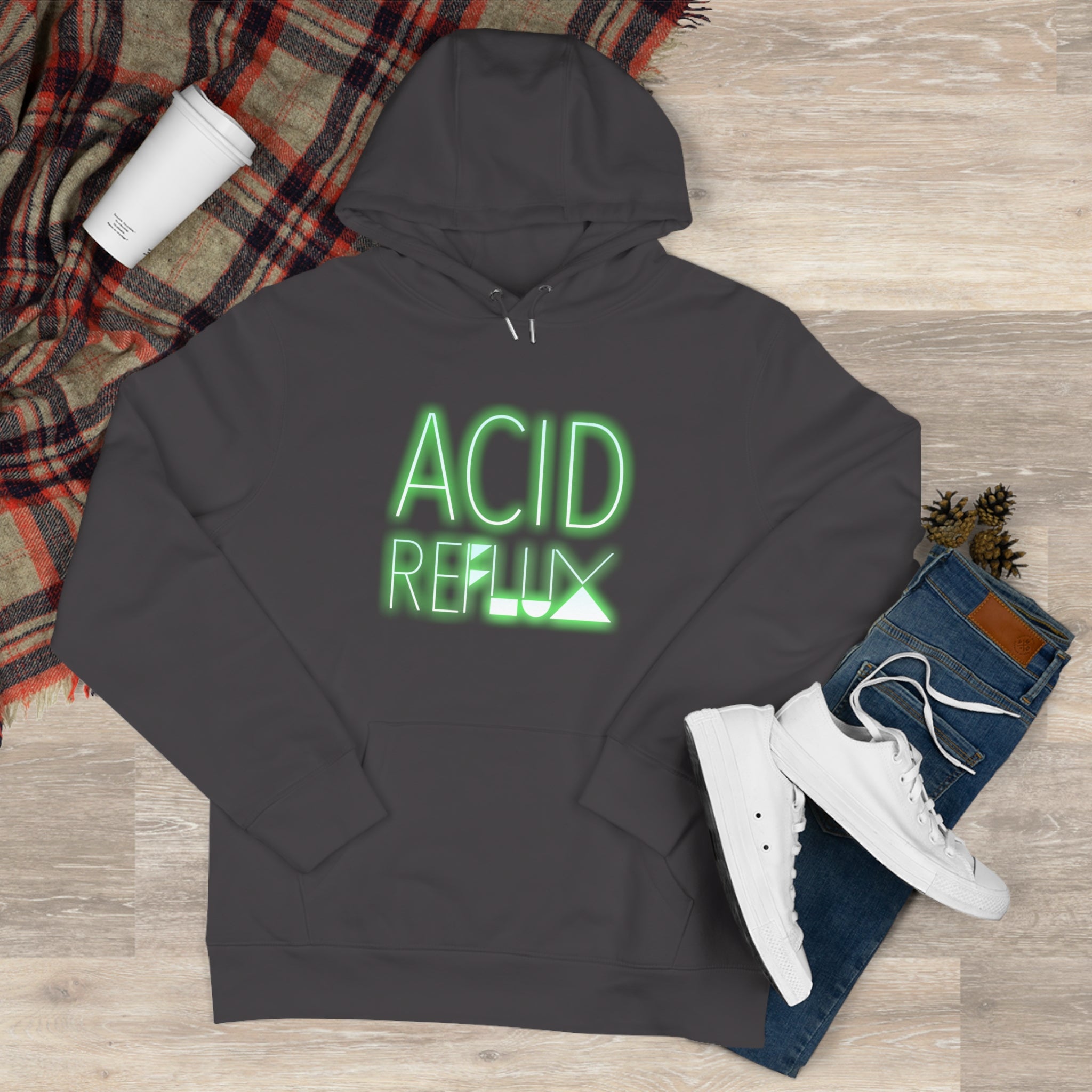 ACID Reflux Neon Hoodie
