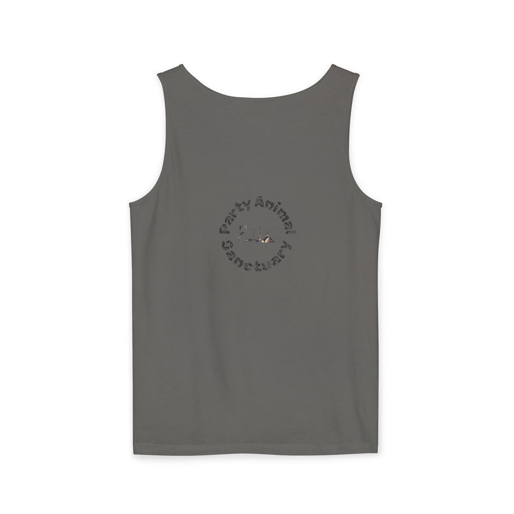 Panther Face Tank Top — FLUX The Party Animal Sanctuary