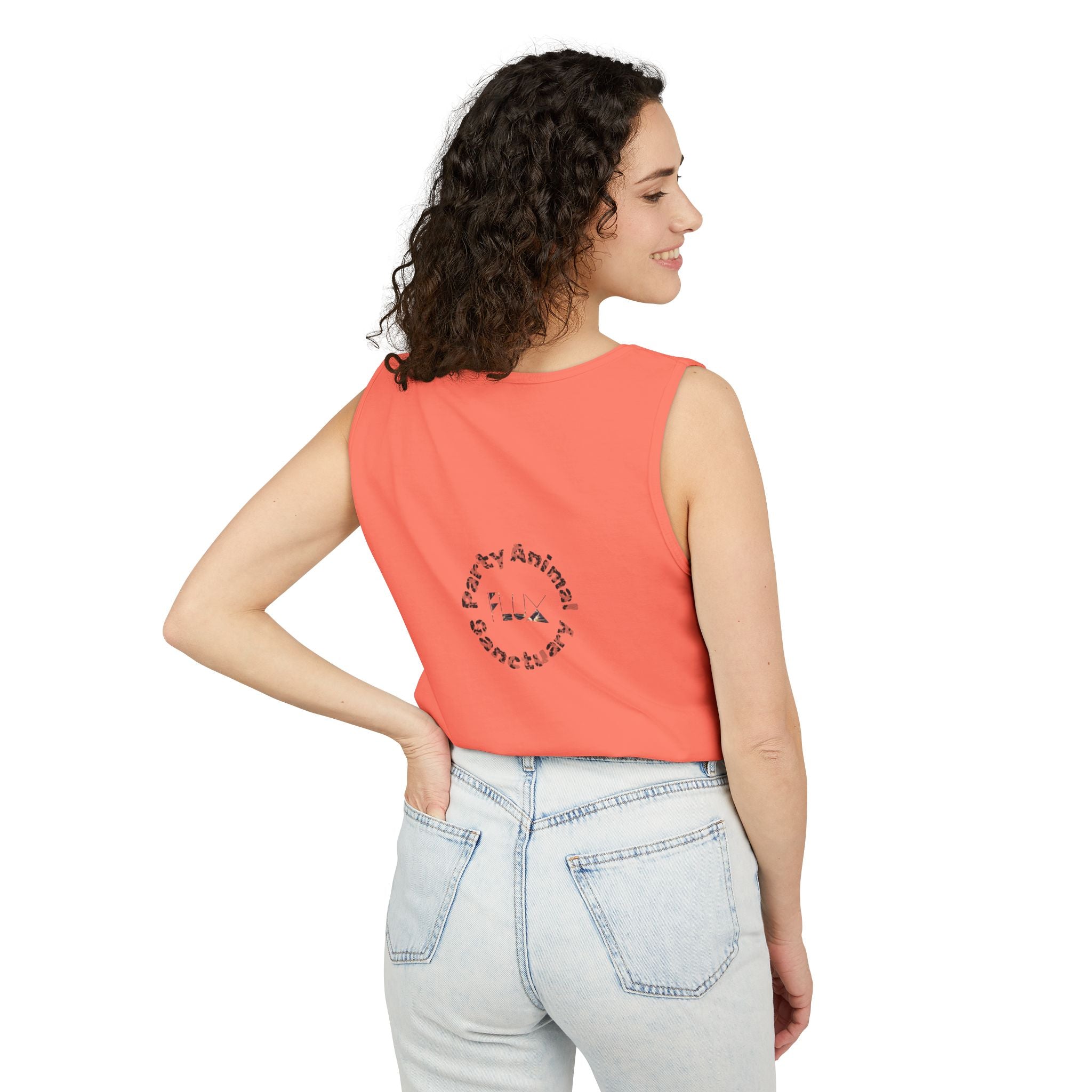 Panther Face Tank Top — FLUX The Party Animal Sanctuary