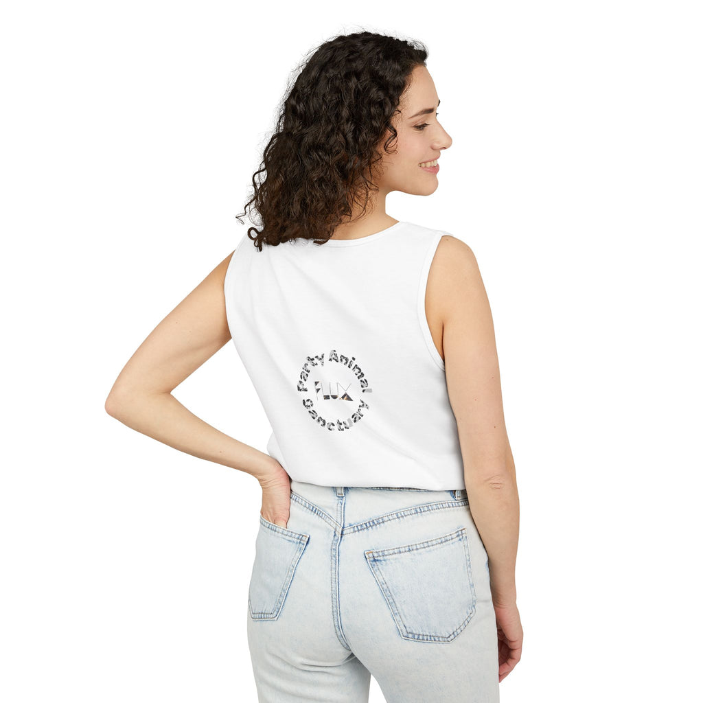 Panther Face Tank Top — FLUX The Party Animal Sanctuary