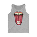 Psychedelic Tongue Tank Top — 'Unisex Fluxedelic Tank Top
