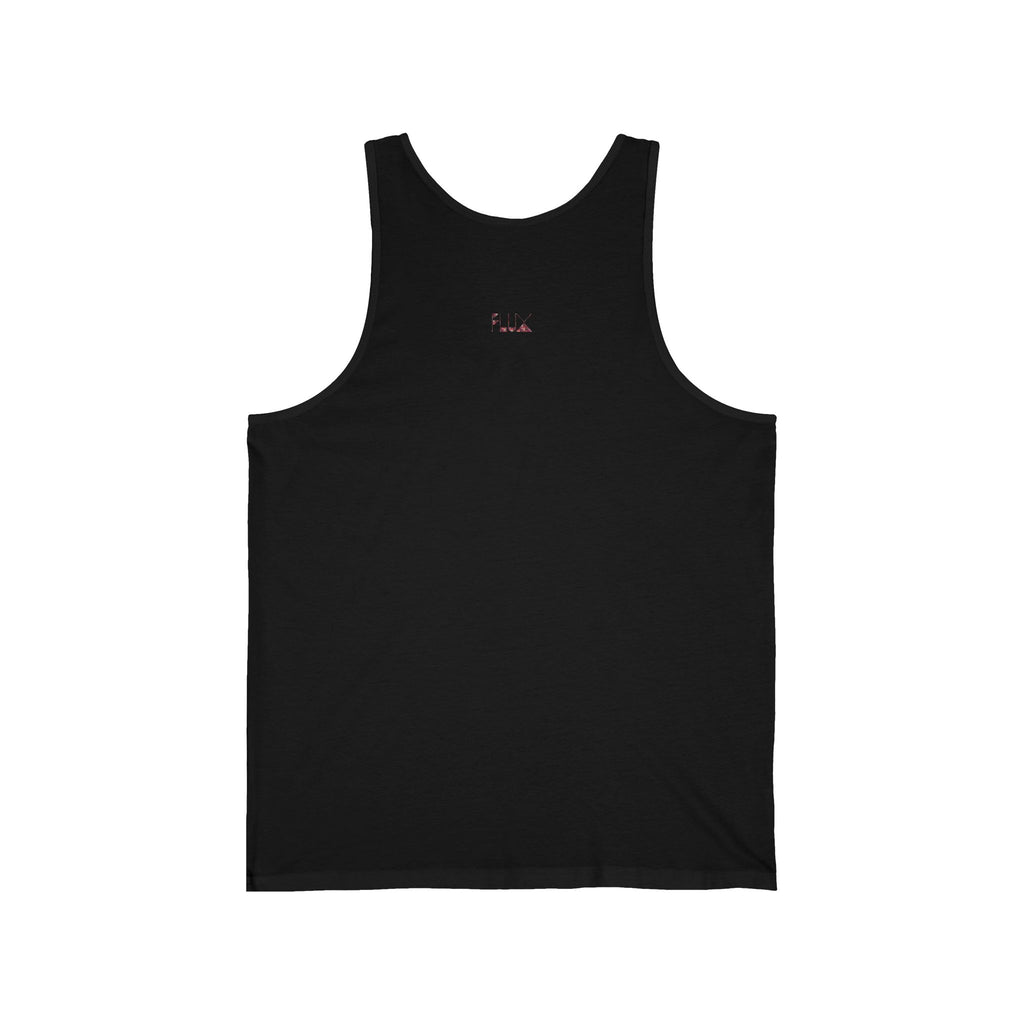 Tank Top — "Sexy Motherfluxer" Kiss Graphic French Chic