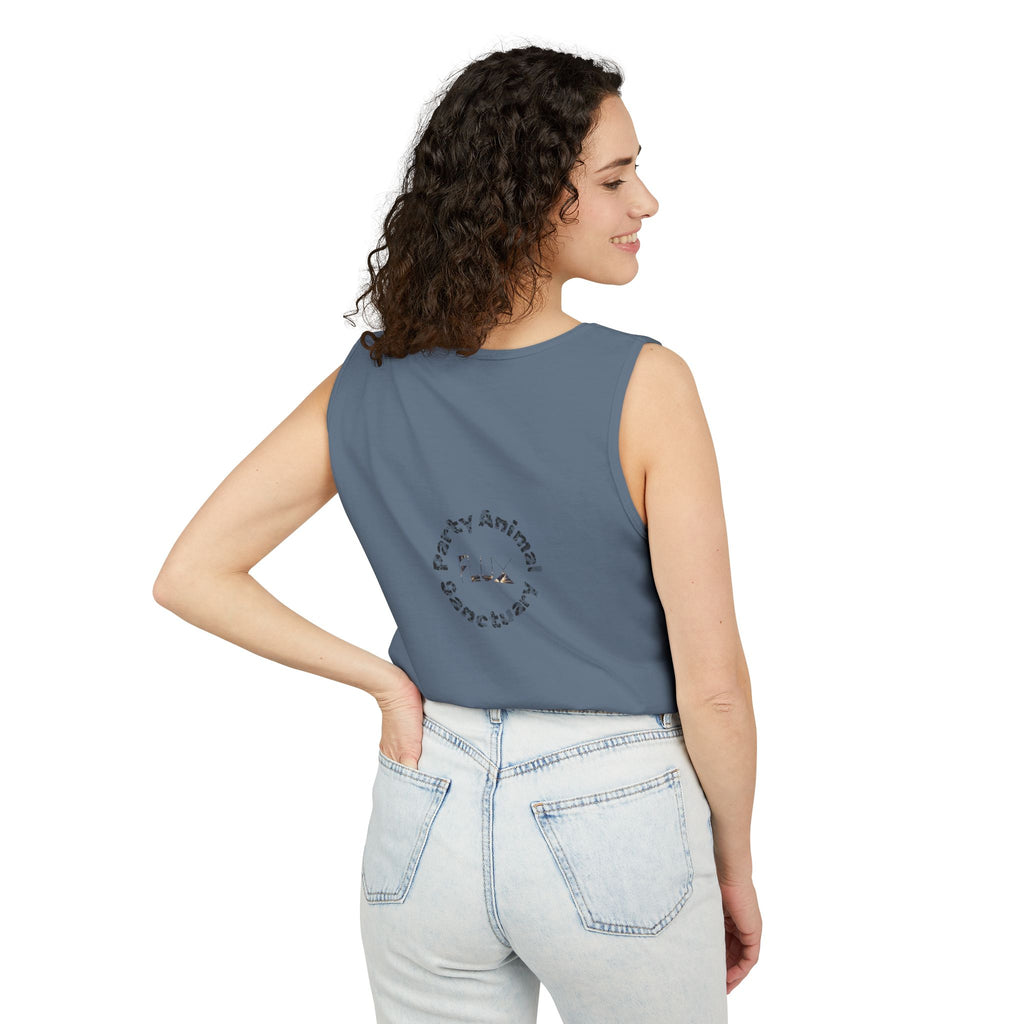 Panther Face Tank Top — FLUX The Party Animal Sanctuary