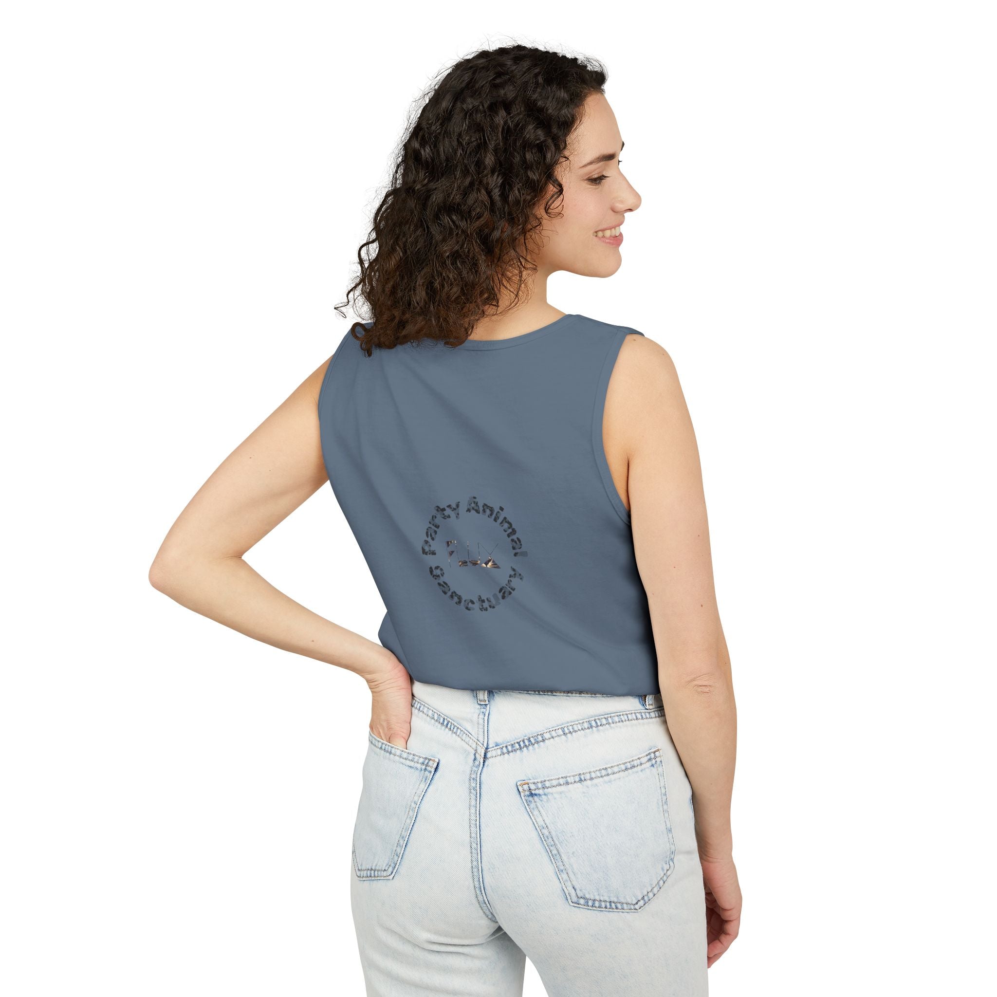 Panther Face Tank Top — FLUX The Party Animal Sanctuary