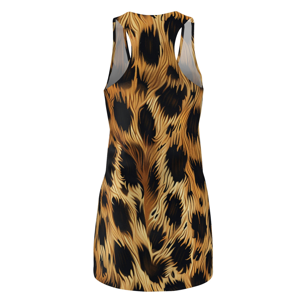 PARTY ANIMAL COLLECTION - Leopard Print Racerback Dress