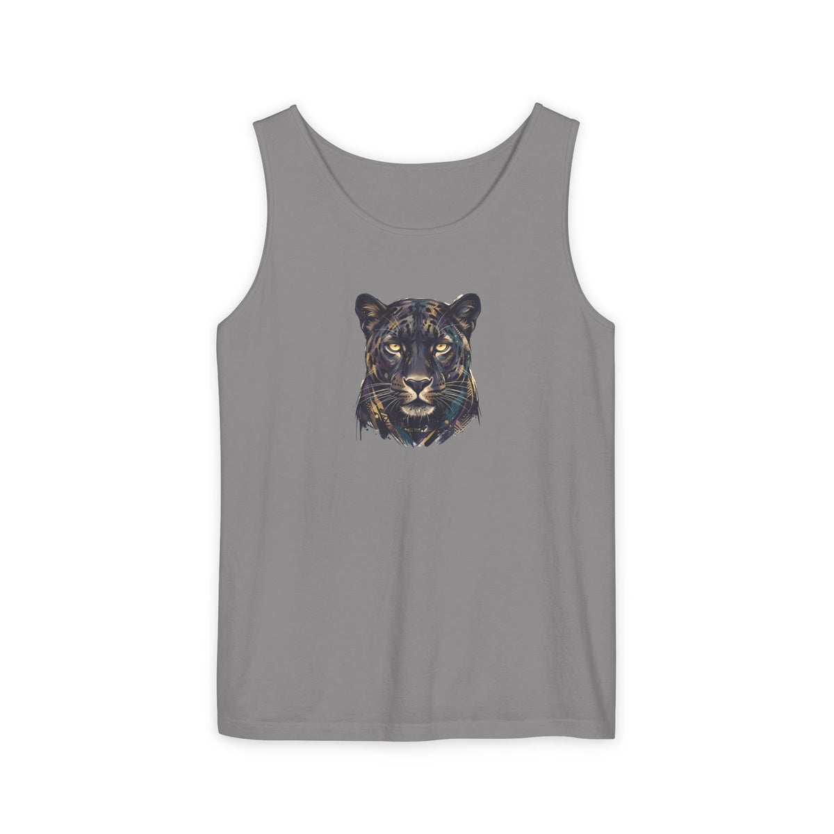 Panther Face Tank Top — FLUX The Party Animal Sanctuary