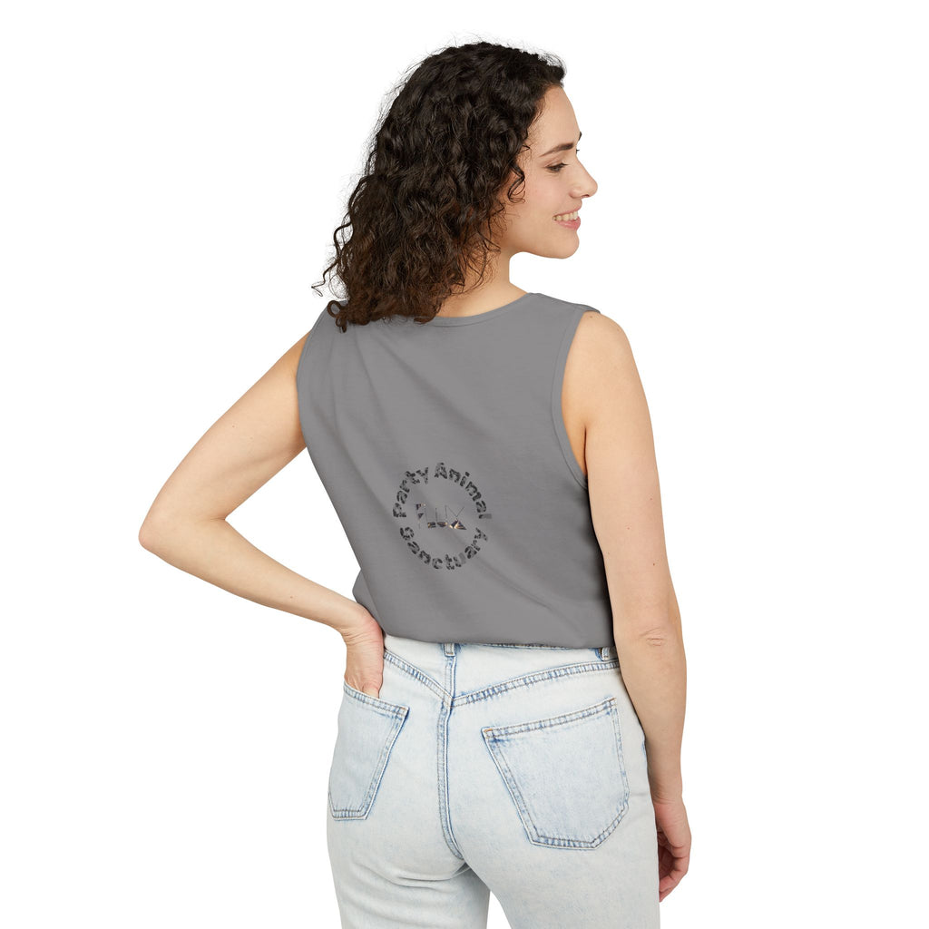 Panther Face Tank Top — FLUX The Party Animal Sanctuary