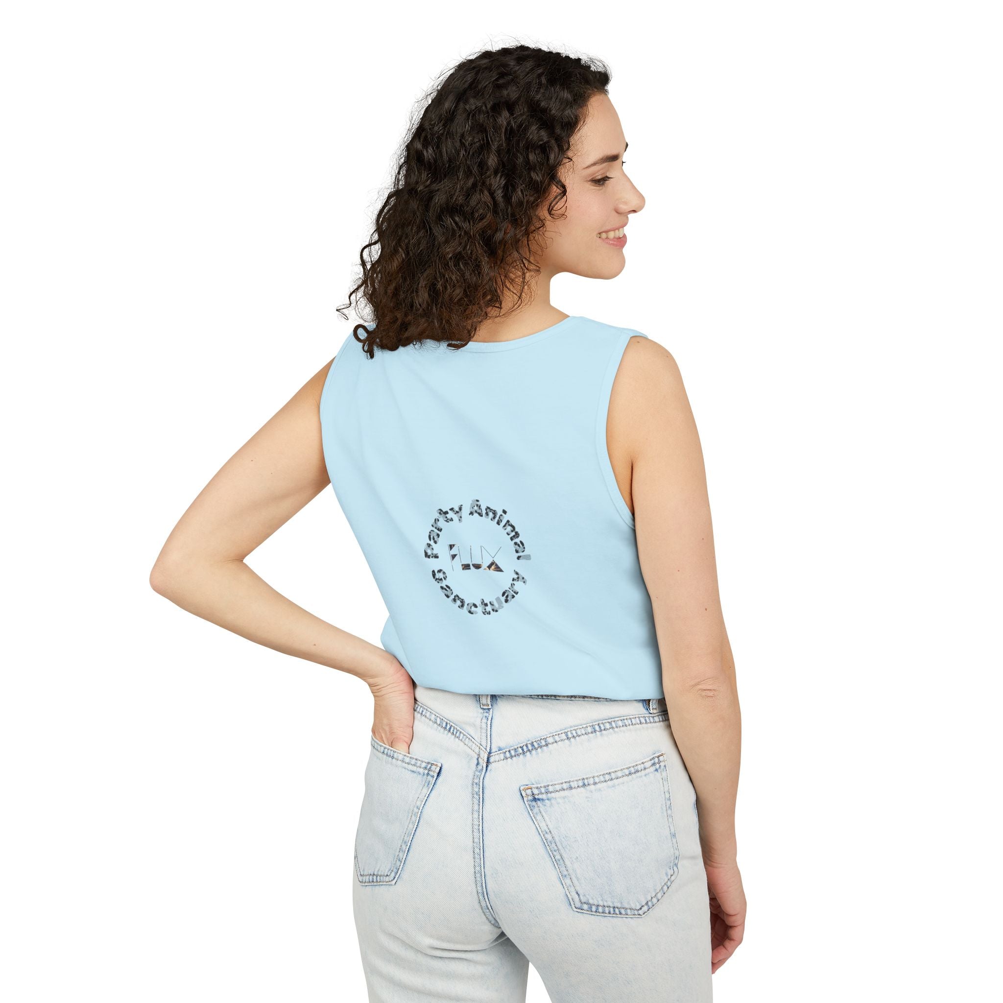 Panther Face Tank Top — FLUX The Party Animal Sanctuary