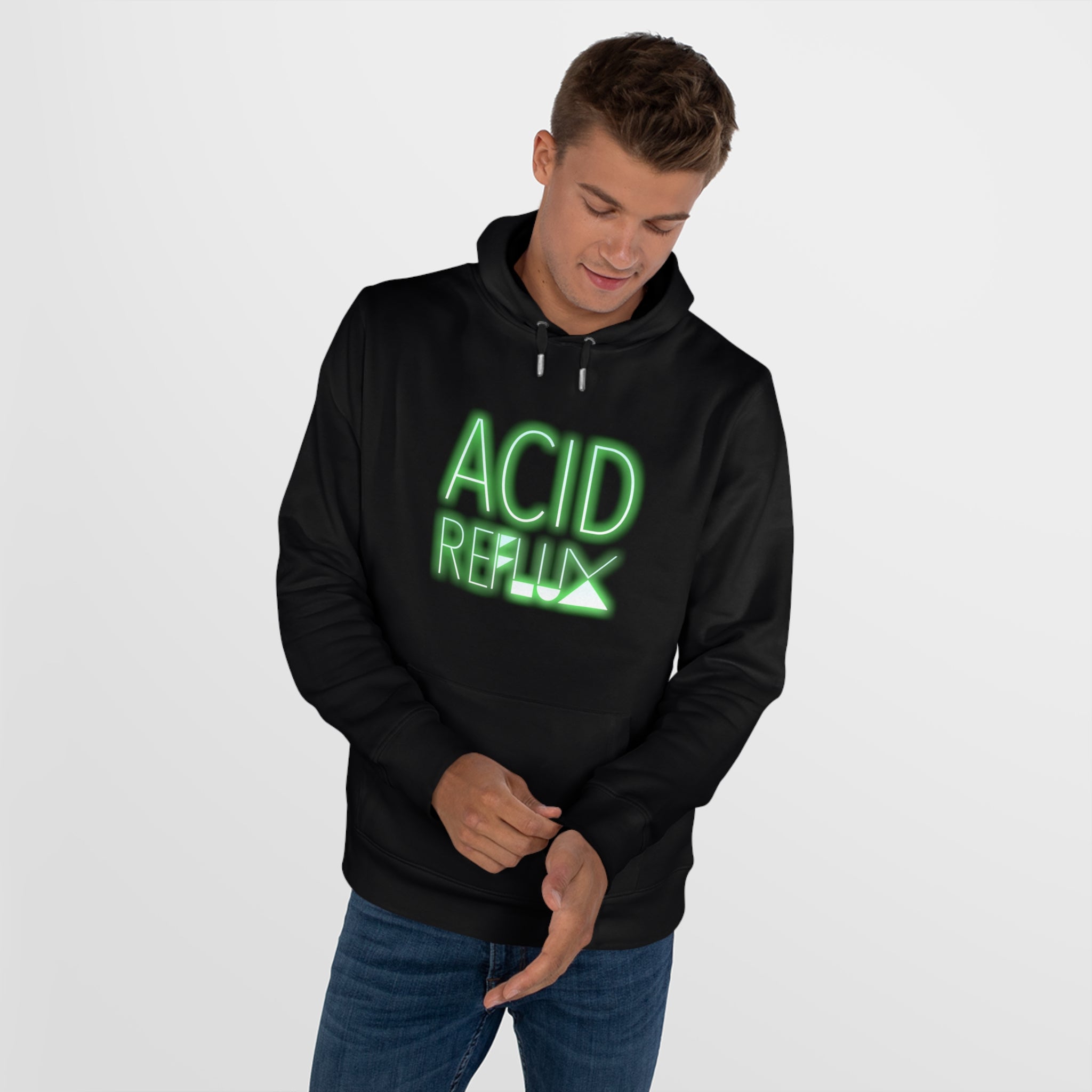 ACID Reflux Neon Hoodie