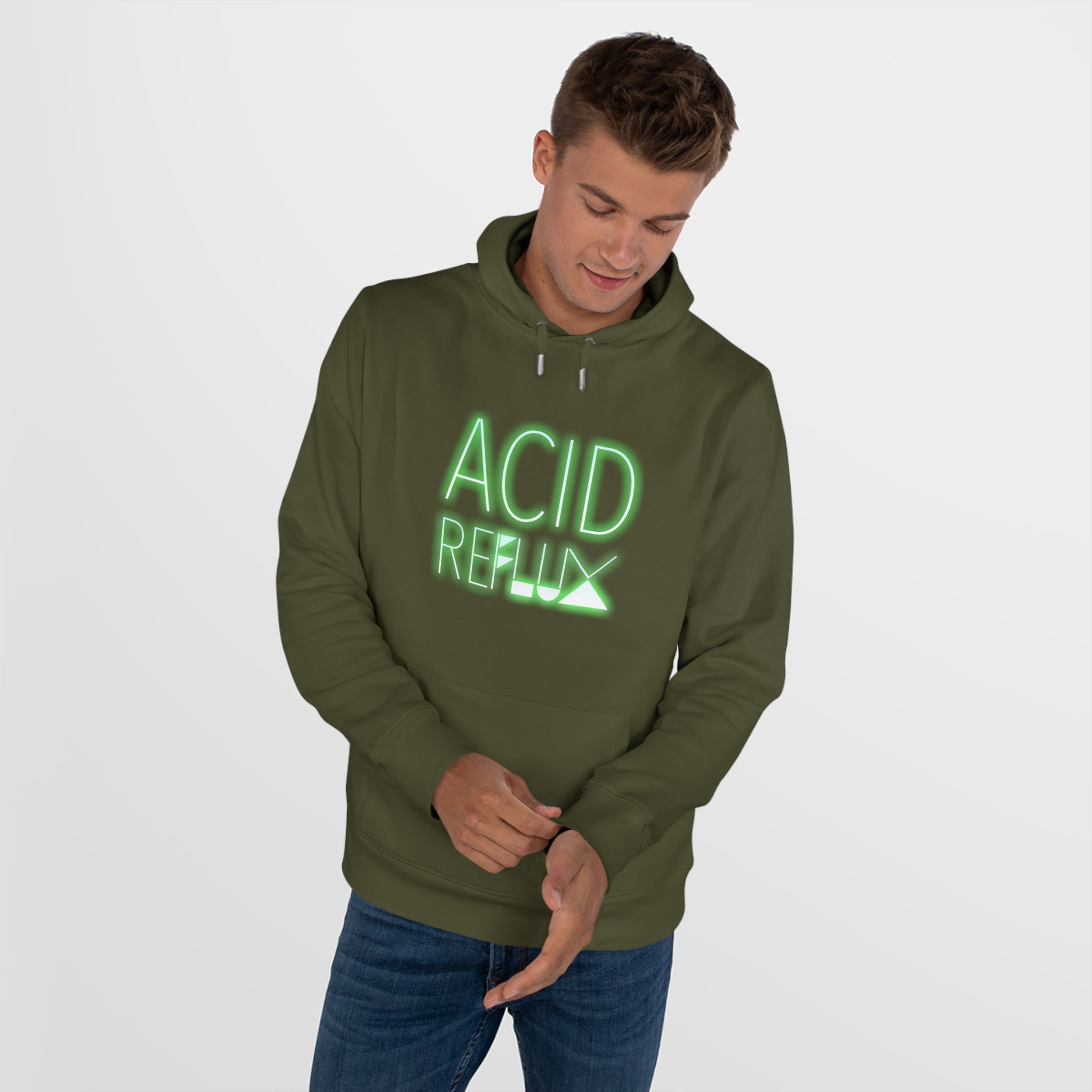 ACID Reflux Neon Hoodie