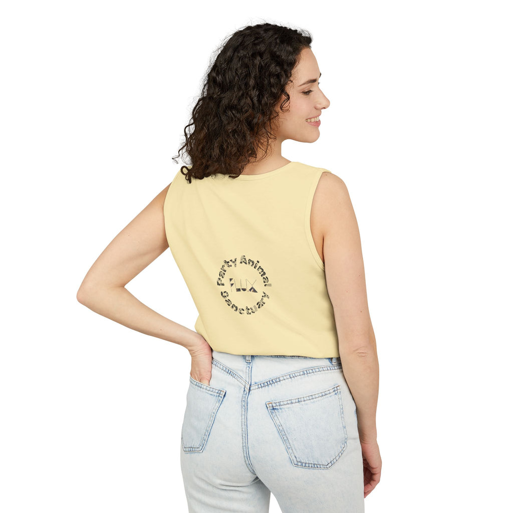 Panther Face Tank Top — FLUX The Party Animal Sanctuary