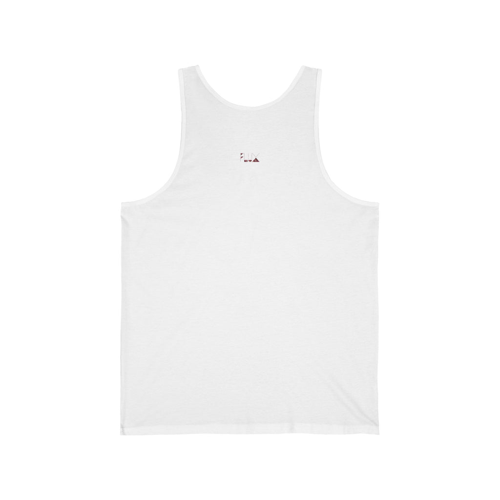Tank Top — "Sexy Motherfluxer" Kiss Graphic French Chic